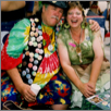 Couple w-button vest