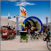 bikes and tunnel